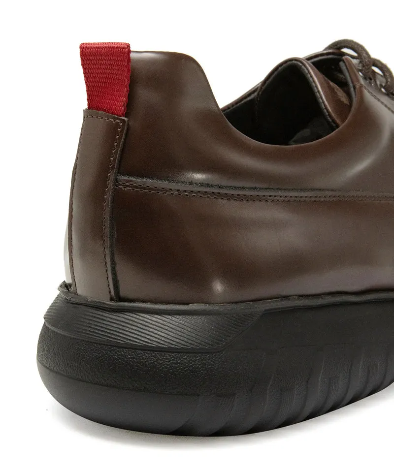 Derby Joey Marron Lisse