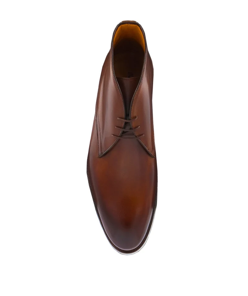 Bottines TOMASO Marron Patiné