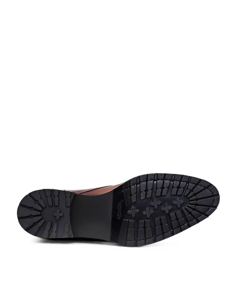 Bottines TOMASO Marron Patiné