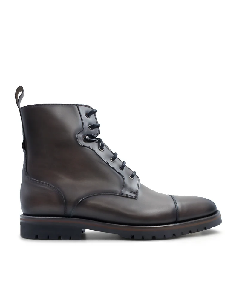 Bottines POWELL Gris Patiné