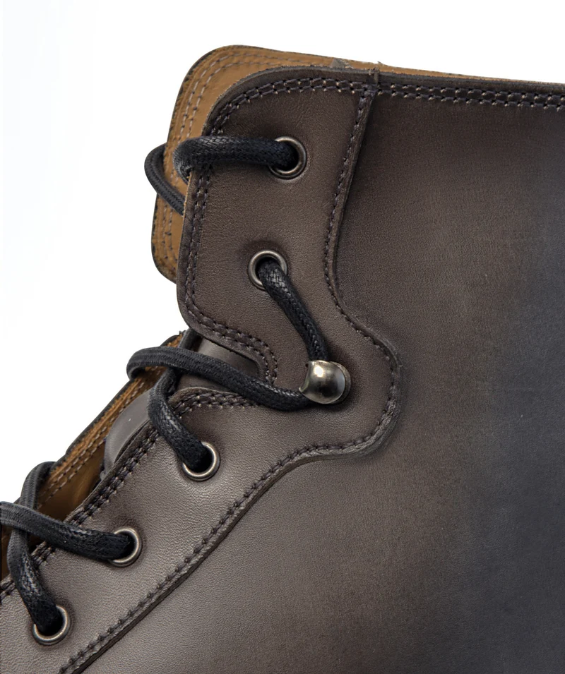 Bottines POWELL Gris Patiné