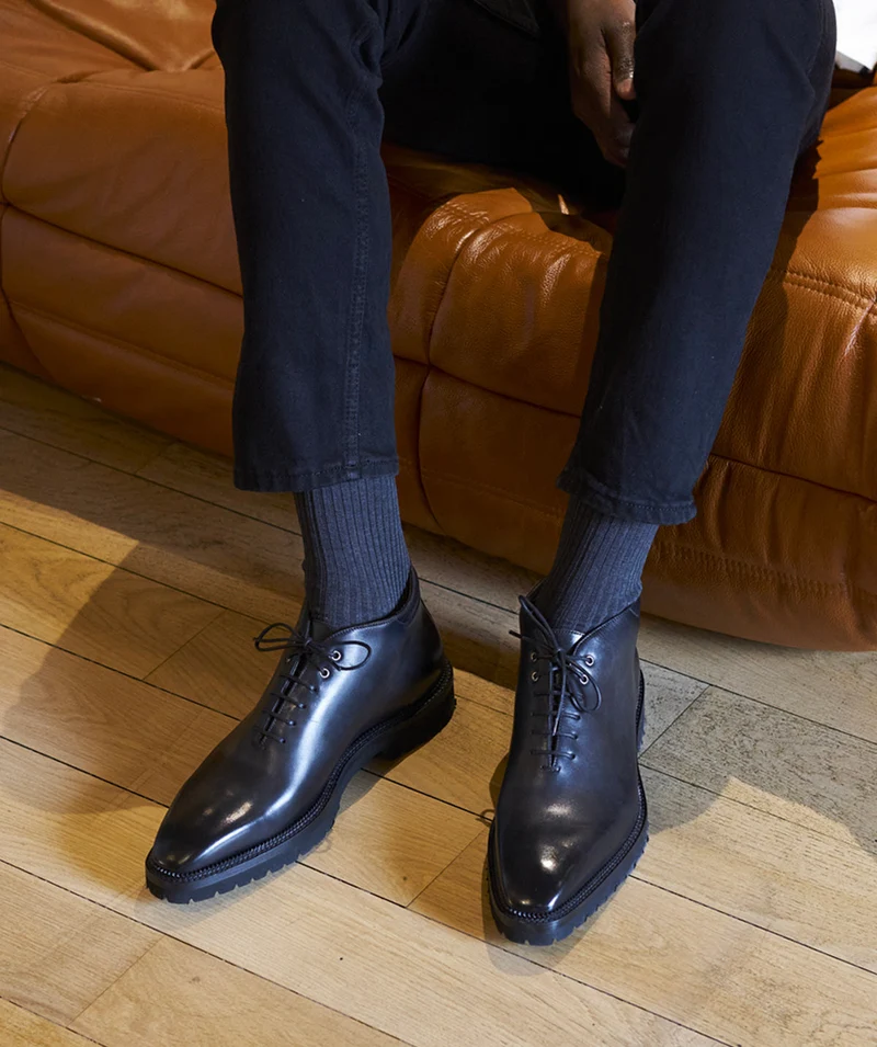 Bottines EMILIO Gris Patiné