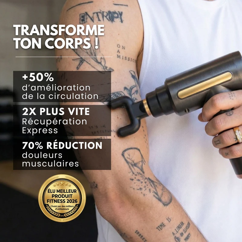 Pistolet de massage musculaire