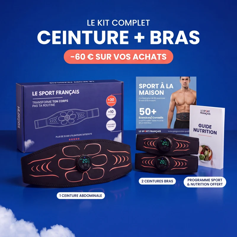 Le kit sportif (ceinture+bras)