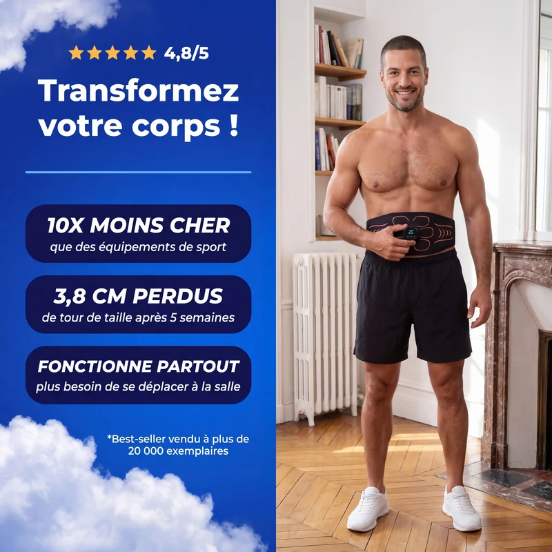 Le kit sportif (ceinture+bras)