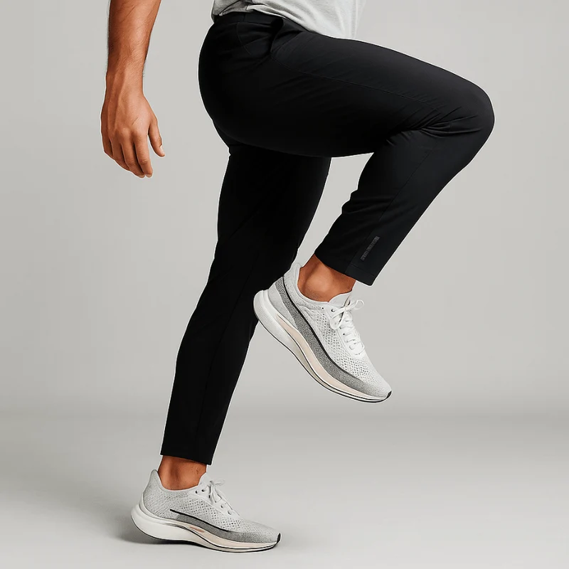 Pantalon de Survêtement Homme, Séchage Rapide, Élastique, pour Gym & Fitness