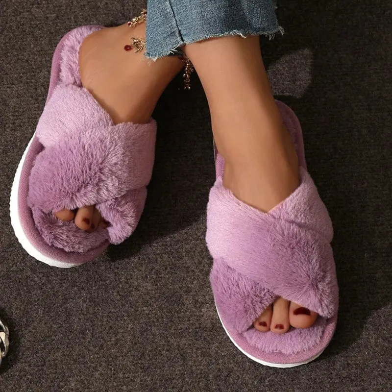 Chausson Mule Ouverte Femme