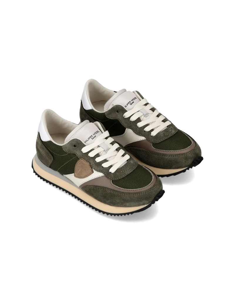 Sneaker Blville Kids, Military Green White