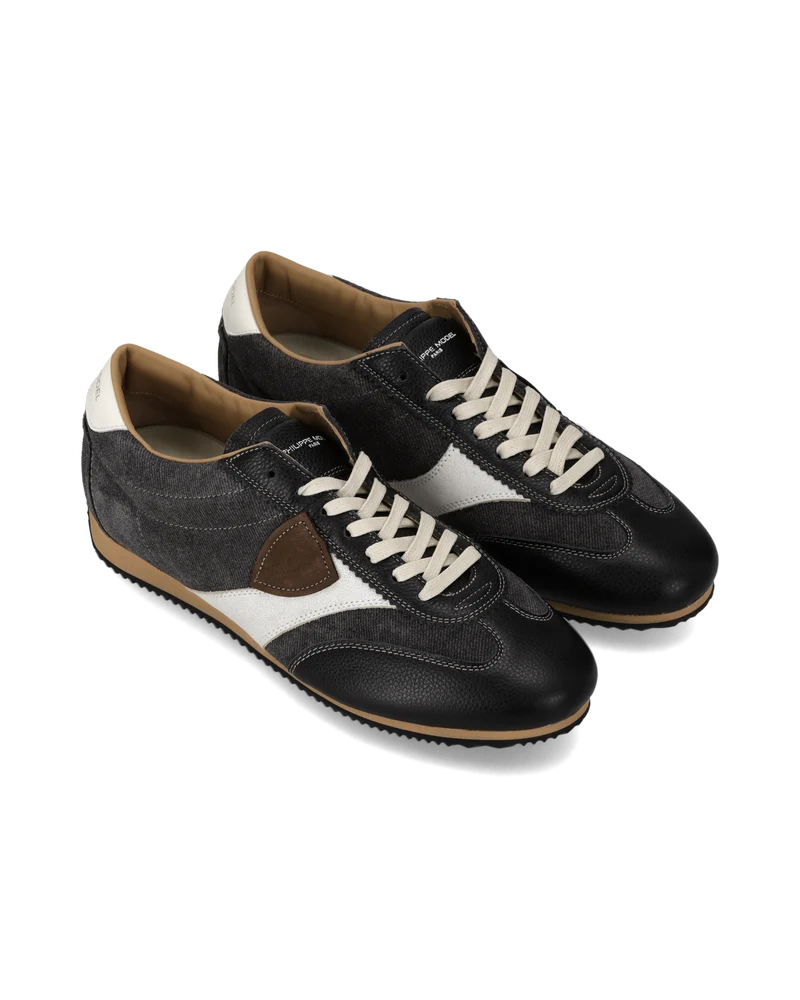 Sneakers Planche Men, Anthracite Grey White