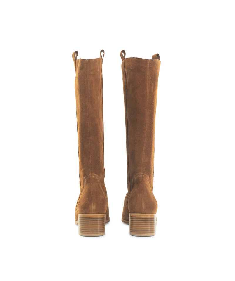 Bottes Santiags JUDITH Camel
