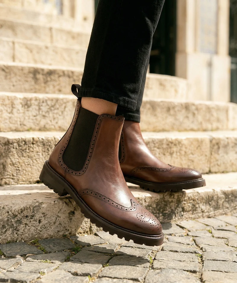 Boots CHARLIE Marron Glacé