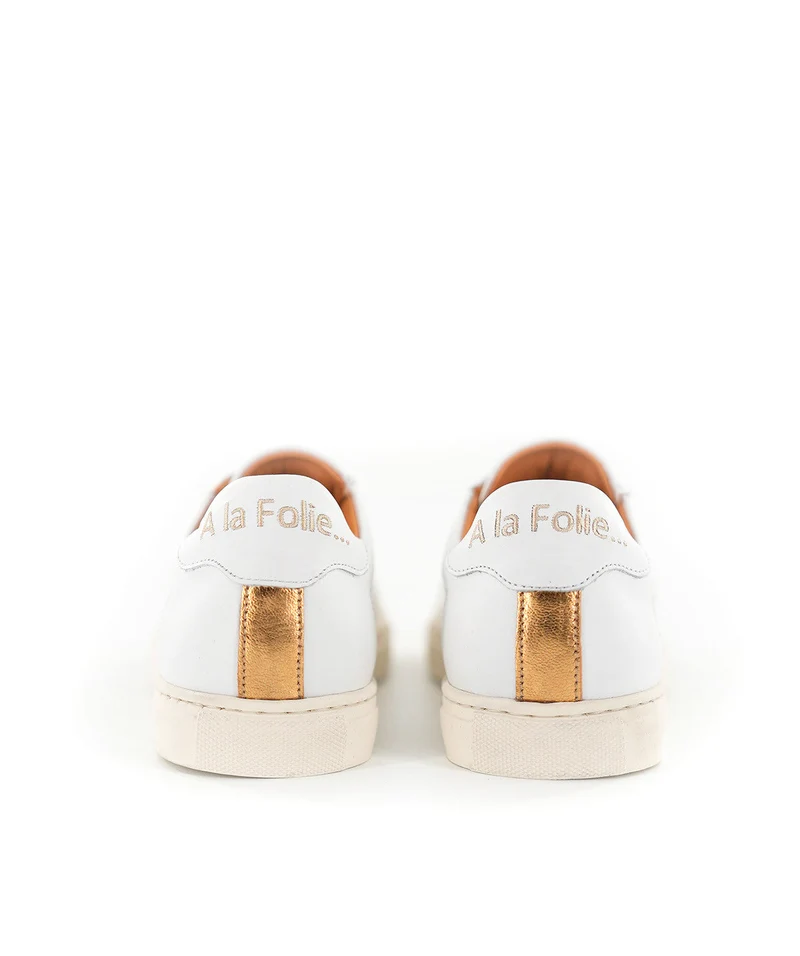 Baskets A LA FOLIE Blanc