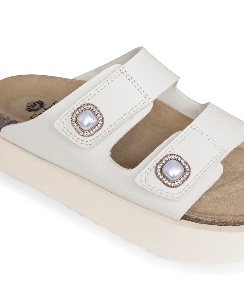 Mule MAGALI Grainé Naturel