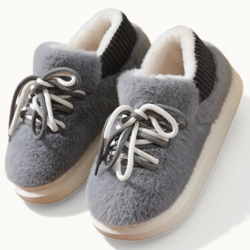 Chaussons en forme de basket