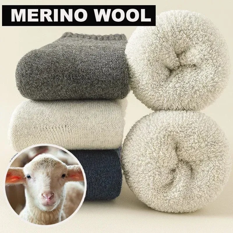 Chaussettes Chaudes pour Femme - Laine Merinos