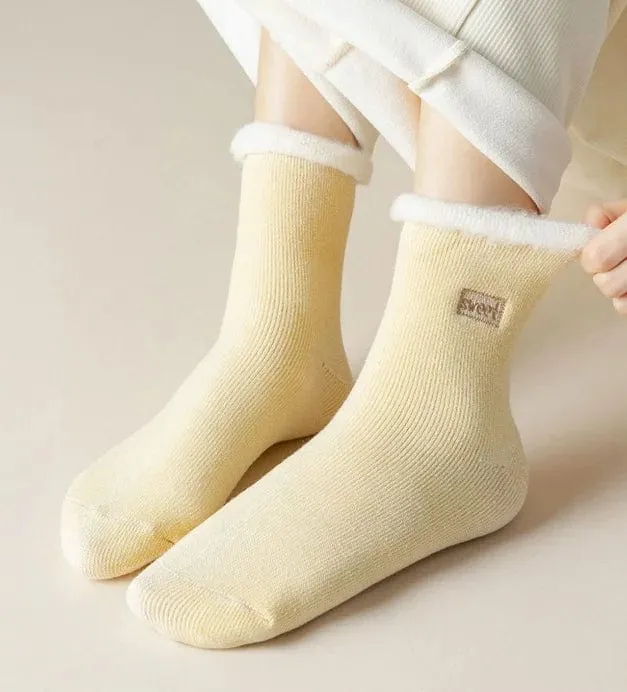Chaussette Thermique en Laine Femme