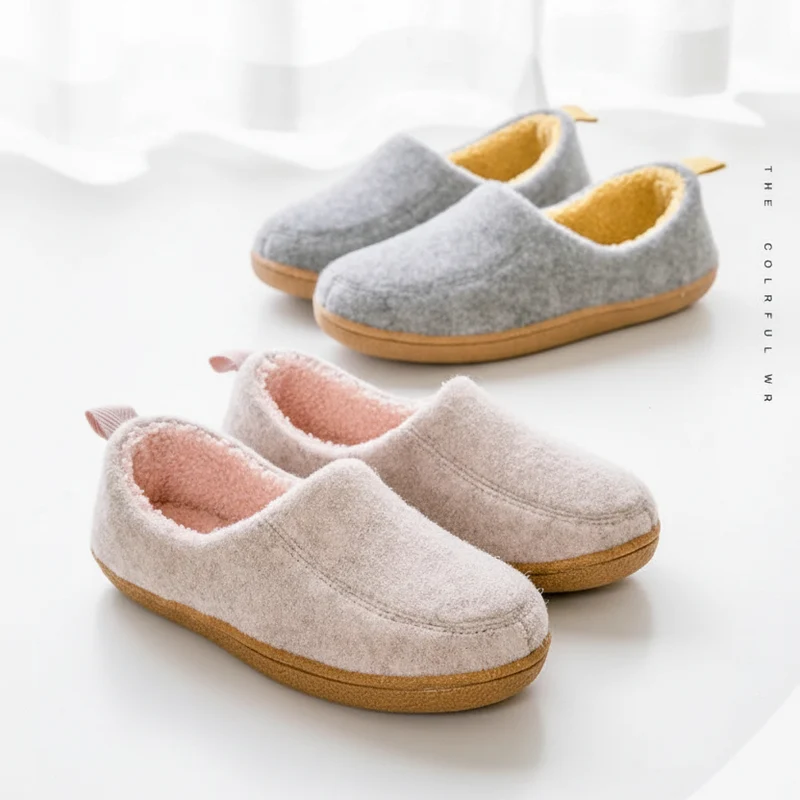 Chaussons Chauds en Feutre