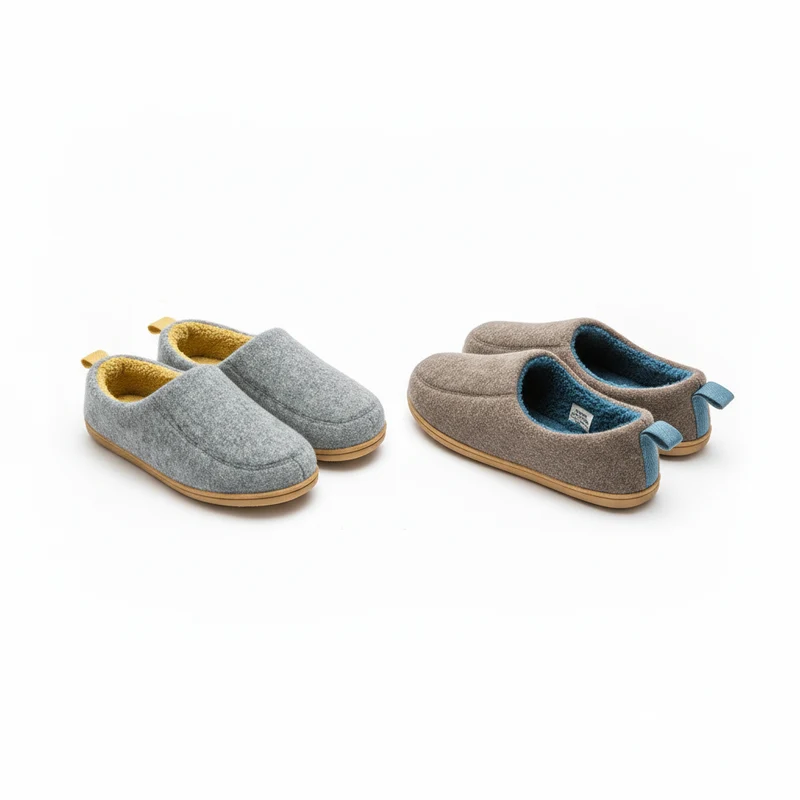 Chaussons Chauds en Feutre