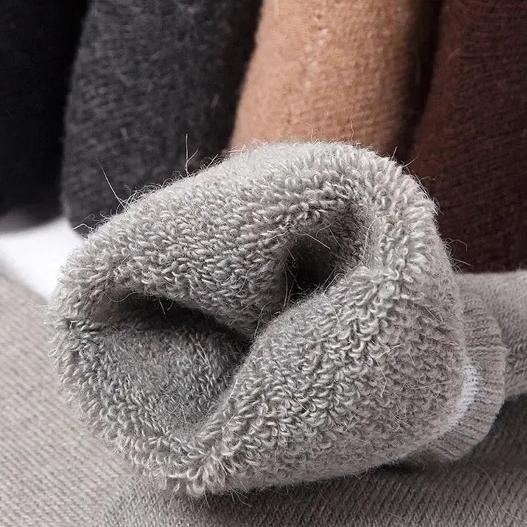 4 Paires de Chaussettes Premium en Laine Merinos