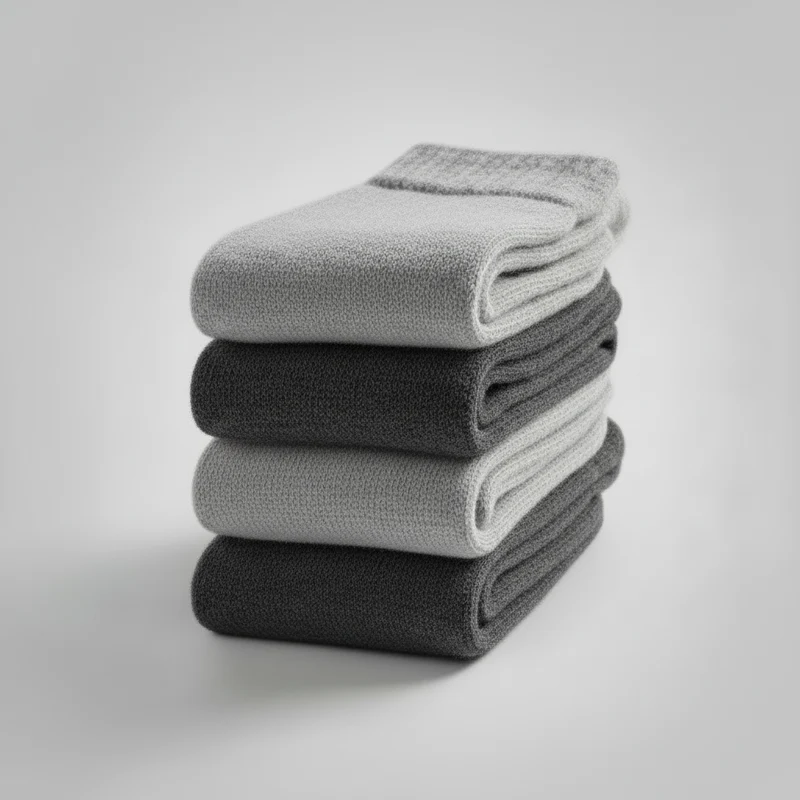 4 Paires de Chaussettes Premium en Laine Merinos