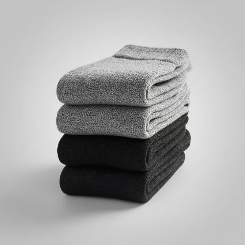 4 Paires de Chaussettes Premium en Laine Merinos