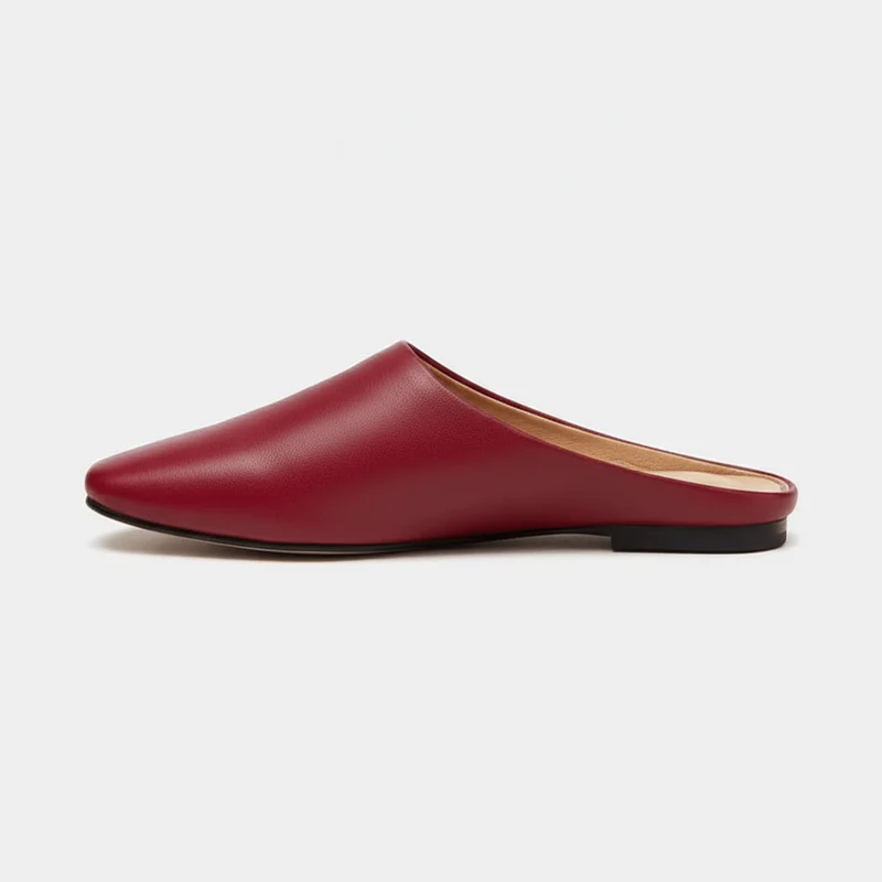 Chaussons en Cuir pour Femme