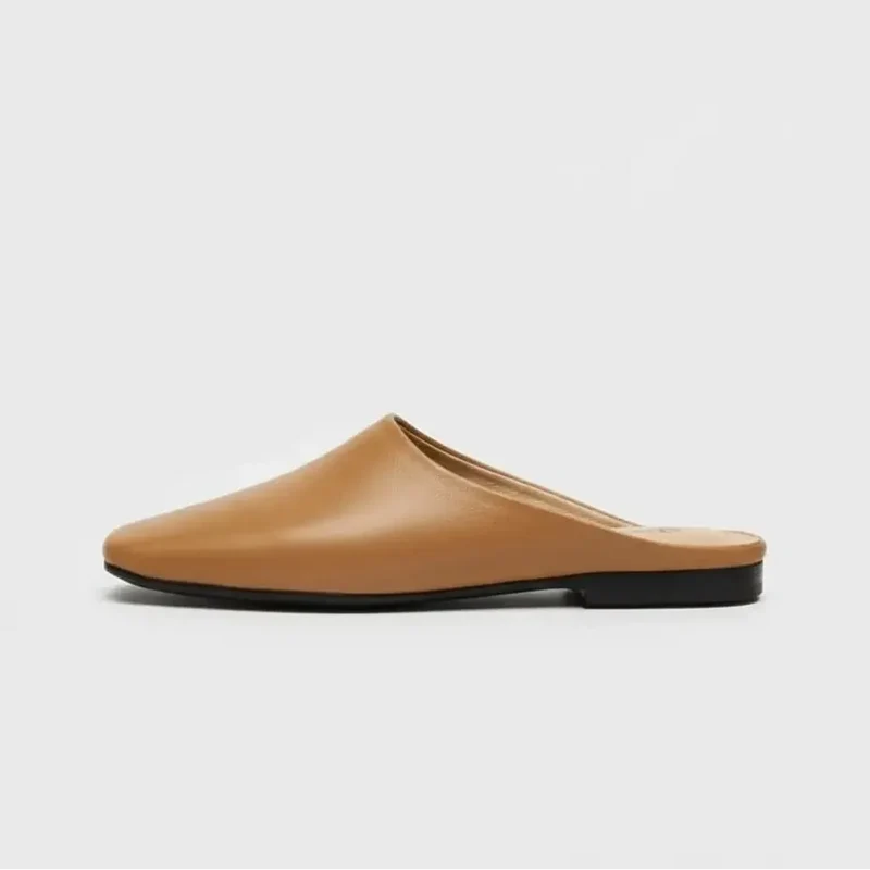 Chaussons en Cuir pour Femme