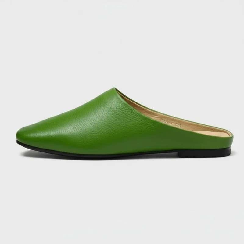 Chaussons en Cuir pour Femme