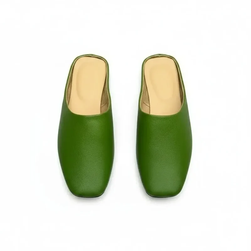 Chaussons en Cuir pour Femme