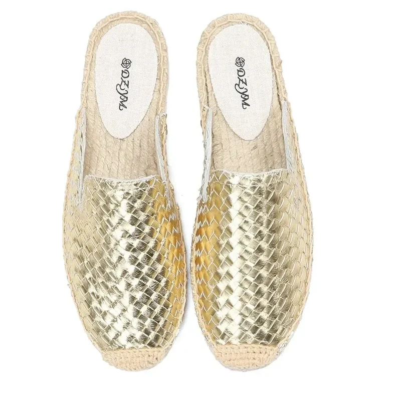Chaussons Mules en Cuir pour Femme
