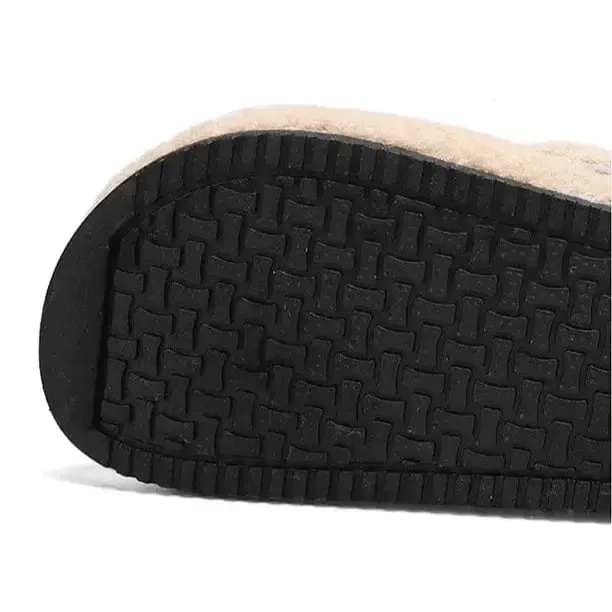Chaussons Sabots Fourrés pour Femme