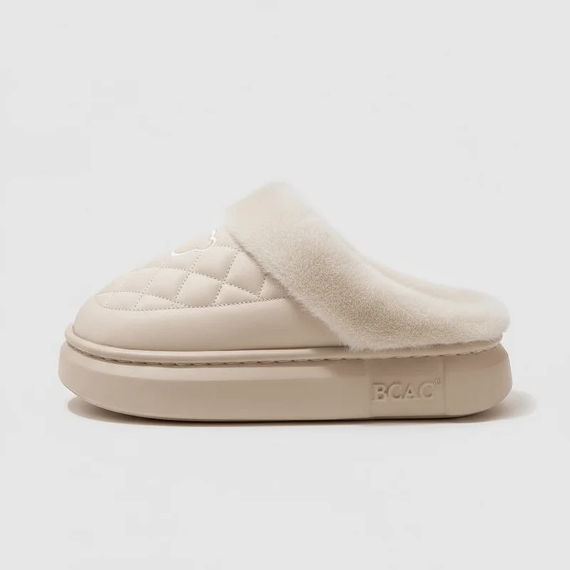 Chaussons Mules Fourrés pour Femme