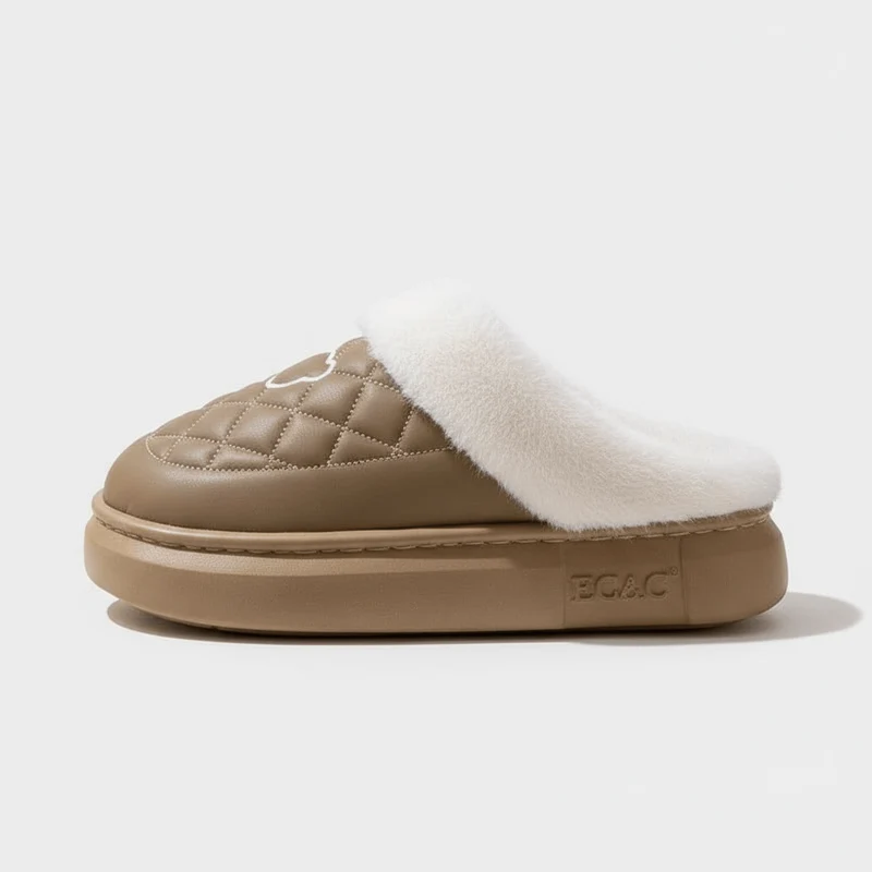 Chaussons Mules Fourrés pour Femme