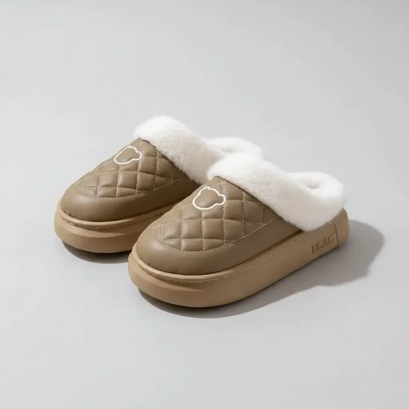 Chaussons Mules Fourrés pour Femme