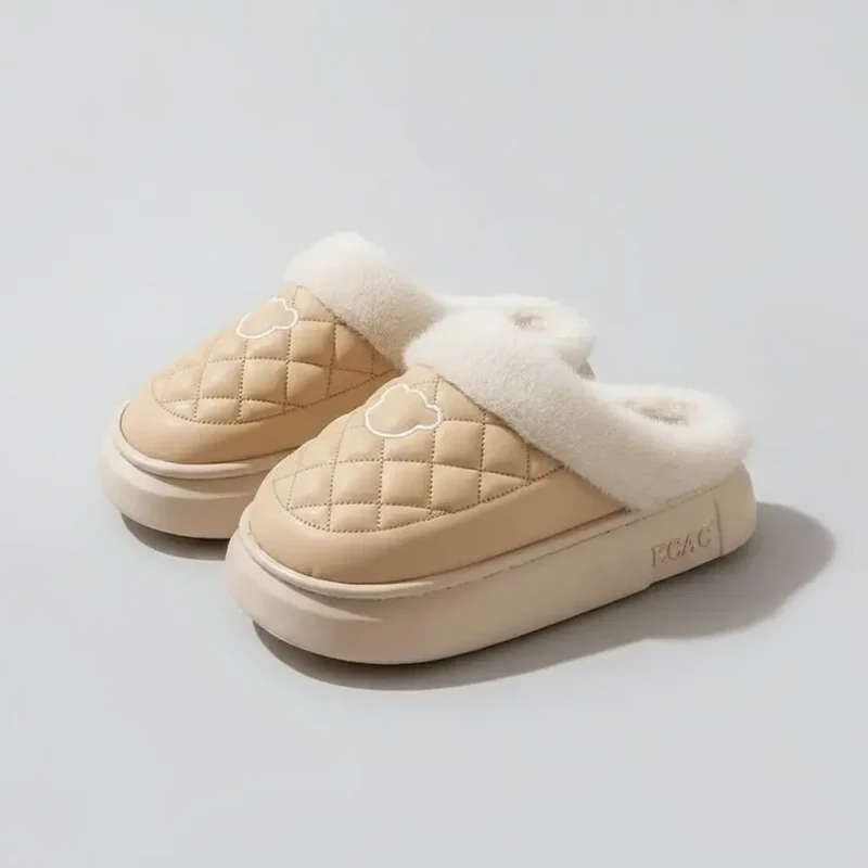 Chaussons Mules Fourrés pour Femme