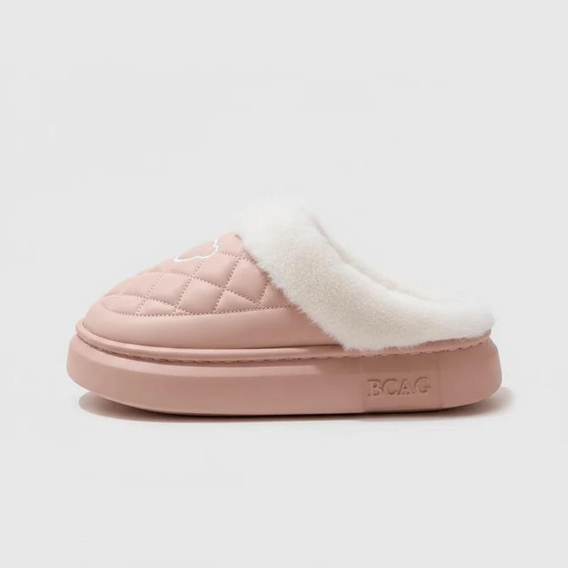 Chaussons Mules Fourrés pour Femme