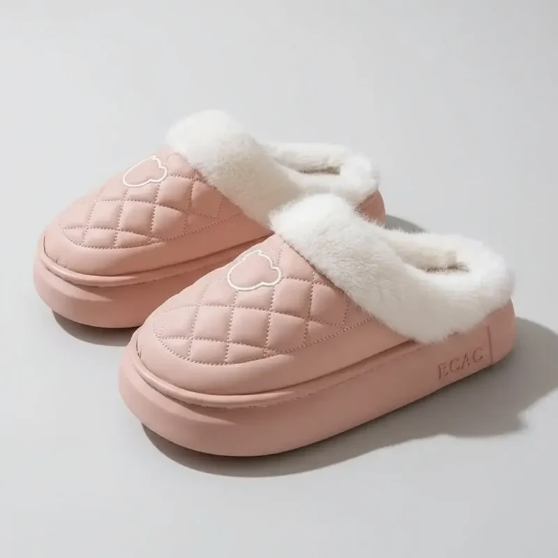 Chaussons Mules Fourrés pour Femme