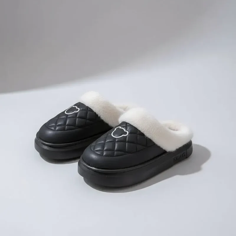 Chaussons Mules Fourrés pour Femme