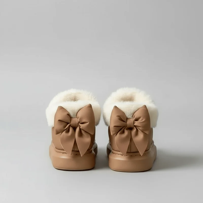 Chaussons Bottines Fourrées pour Femme