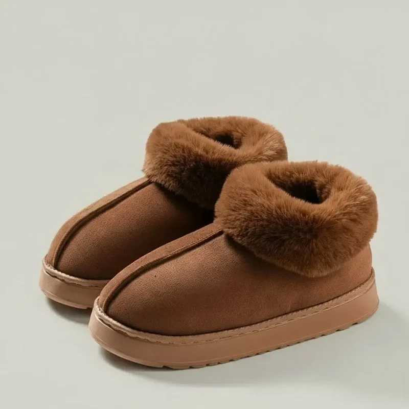 Chaussons Bottes Fourrés pour Femme