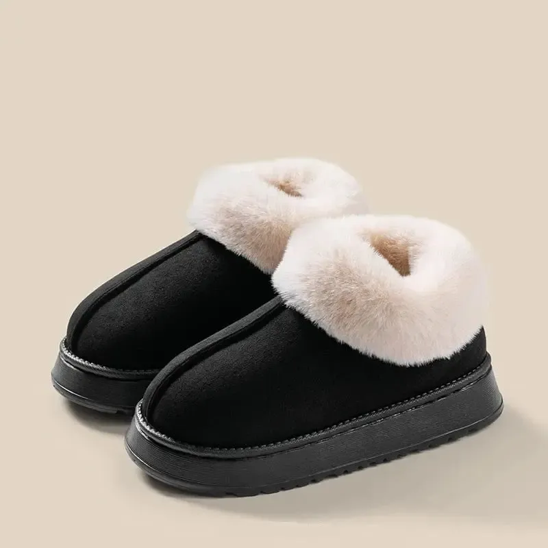 Chaussons Bottes Fourrés pour Femme