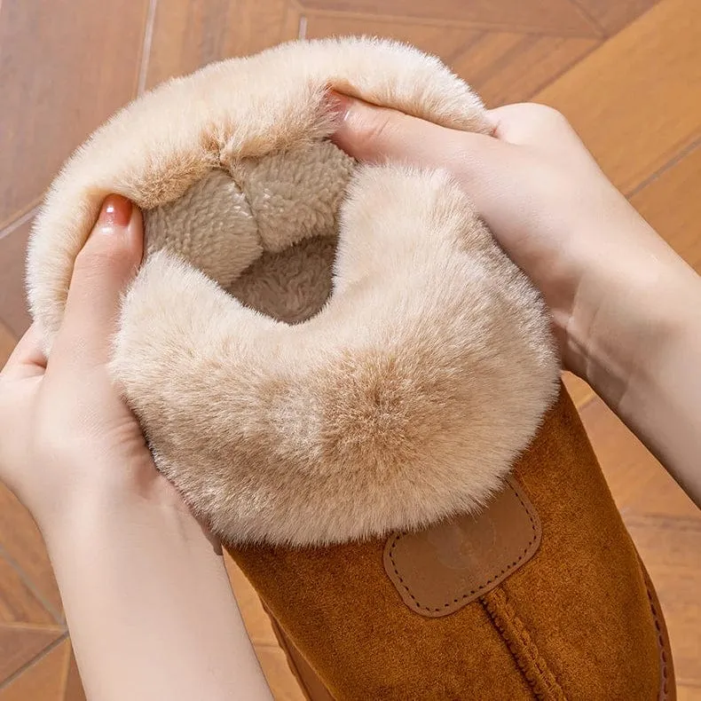 Chaussons Très Chauds Bottines pour Femme