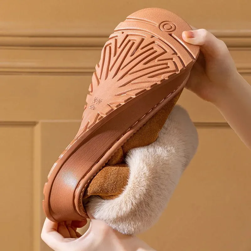 Chaussons Très Chauds Bottines pour Femme
