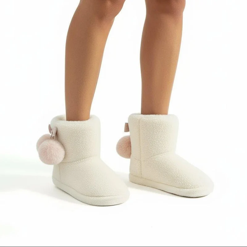 Chaussons Montants Chauds pour Femme