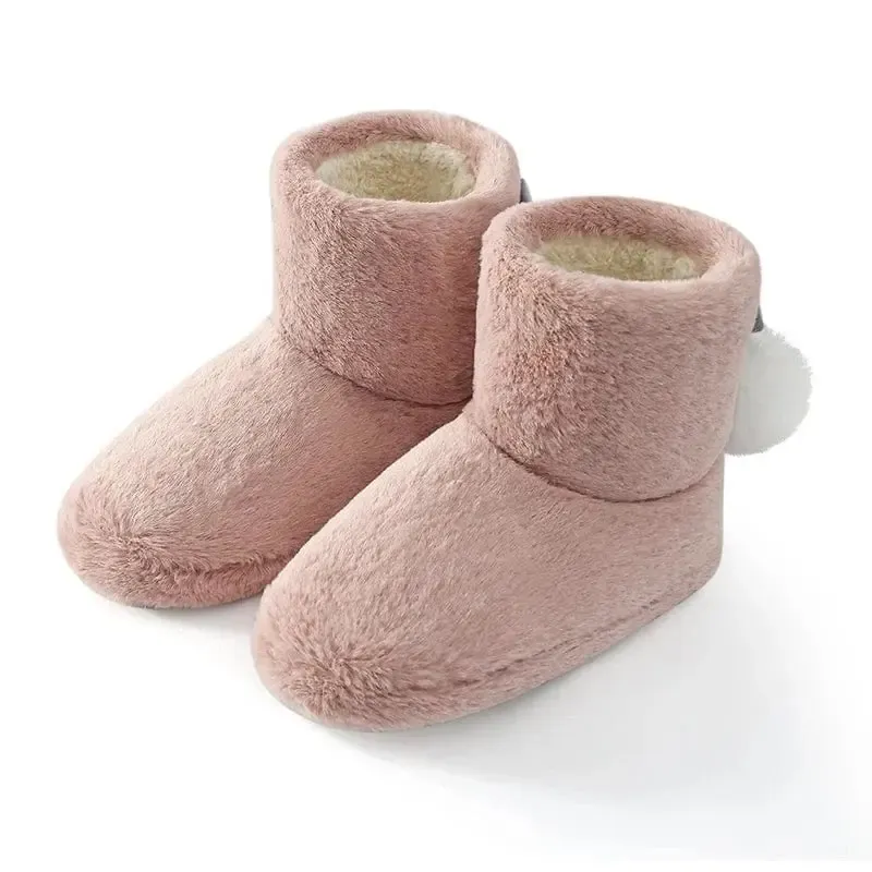 Chaussons Montants Chauds pour Femme