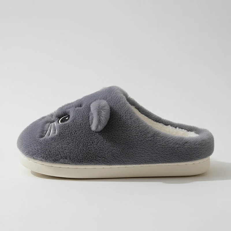 Chaussons Chat d'hiver pour Femme