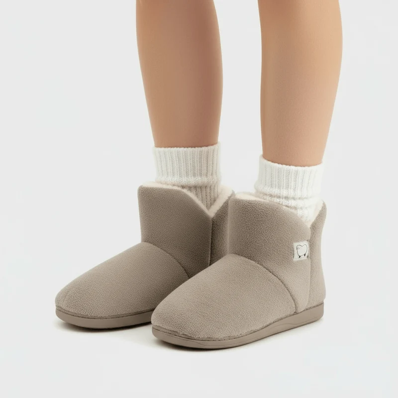Chaussons Bottes d'Hiver pour Femme