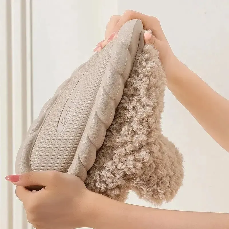 Chaussons d'Hiver Montants pour Femme