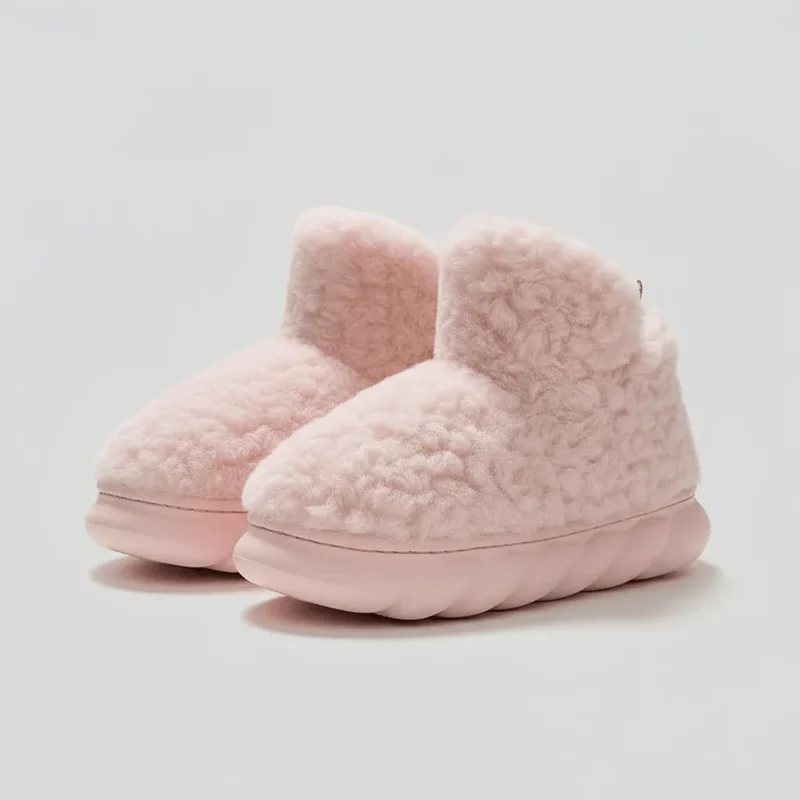 Chaussons d'Hiver Montants pour Femme
