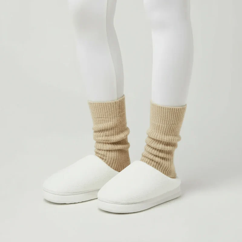 Chaussons d'Hiver Chauds pour Femme
